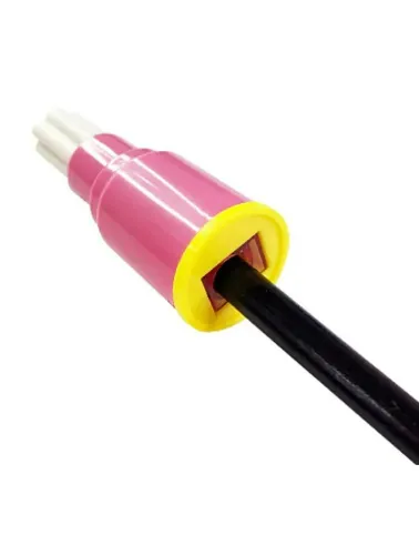 APONTADOR KAZ COM DEPOSITO BORRACHA LIPSTICK KZ3037