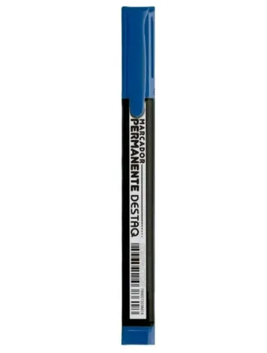 MARCADOR COMPACTOR PERMANENTE DESTAQ AZUL 2786001