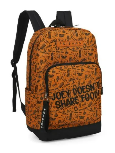 MOCHILA DE COSTAS FRIENDS MARROM MS46794FD