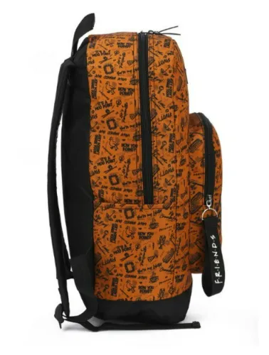 MOCHILA DE COSTAS FRIENDS MARROM MS46794FD