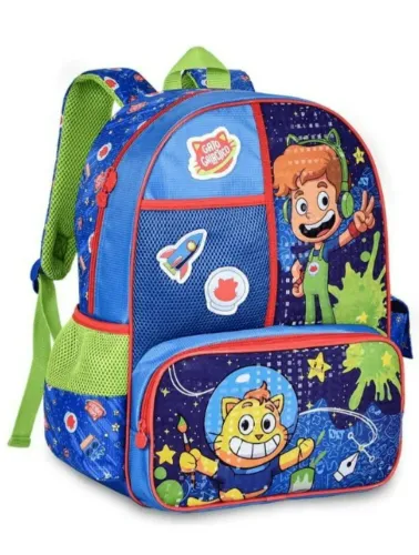 MOCHILA DE COSTAS GATO GALACTICO GG24117J