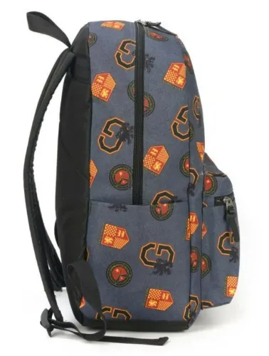 MOCHILA DE COSTAS  HARRY POTTER CINZA MS46751HP