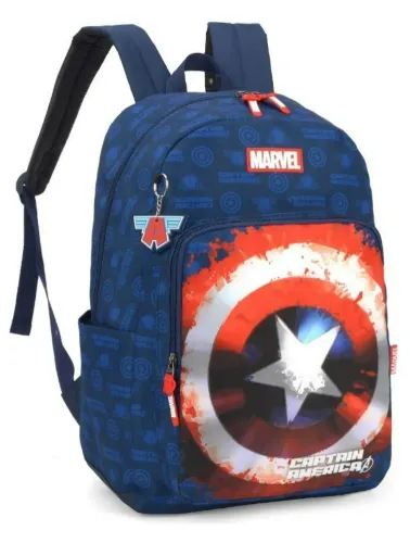 MOCHILA DE COSTA CAPITAO AMERICA AZ.ESCURO