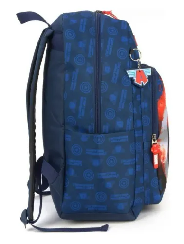 MOCHILA DE COSTA CAPITAO AMERICA AZ.ESCURO