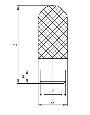 SILENCIADOR POLIETILENO G3/8