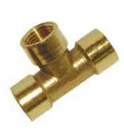 CONEXAO TEE FEMEA 1/4 NPT