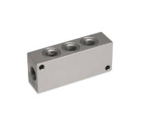 BLOCO DISTRIBUIDOR - 2X1/4 E 8X1/8