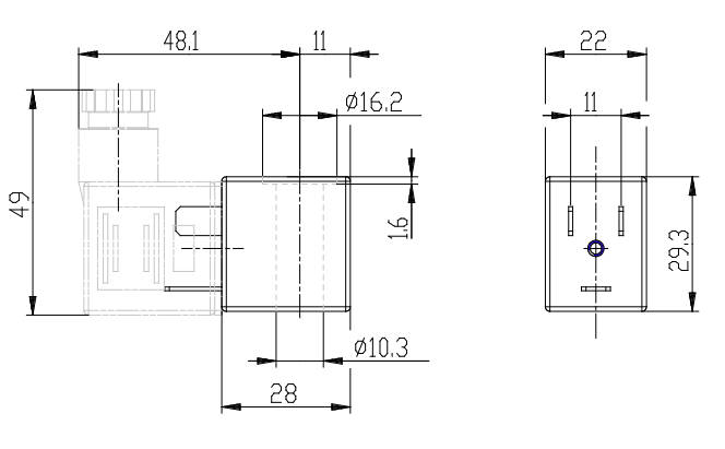 BOBINA SOLENOIDE 24 VDC
