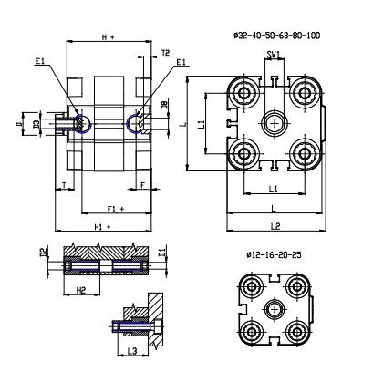 CILINDRO COMPACTO MAGN 32X80