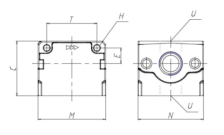 BLOCO DISTRIBUIDOR G1/4