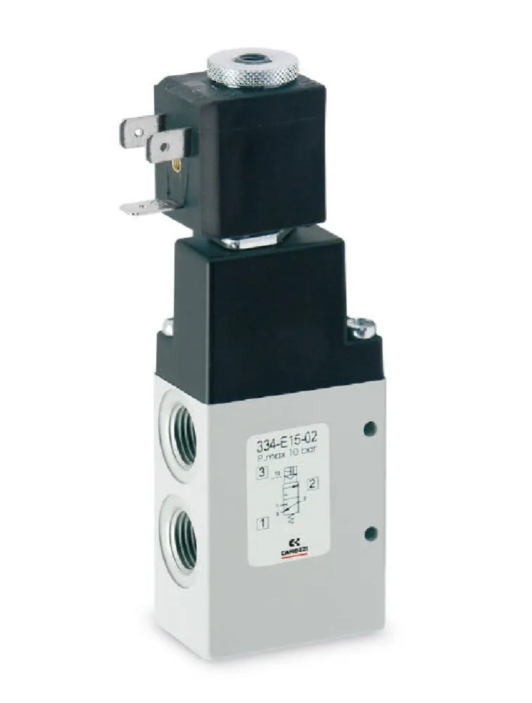 VALVULA 3/2 VIAS G1/4 SIMPLES SOLEN