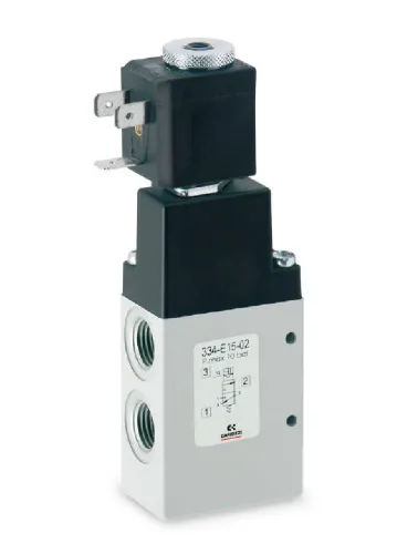 VALVULA 3/2 VIAS G1/4 SIMPLES SOLEN