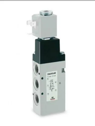 Válvula Solenoide 5/2 Vias G1/4 Simples Camozzi
