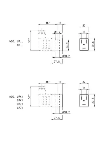 BOBINA SOLENOIDE 24 VDC