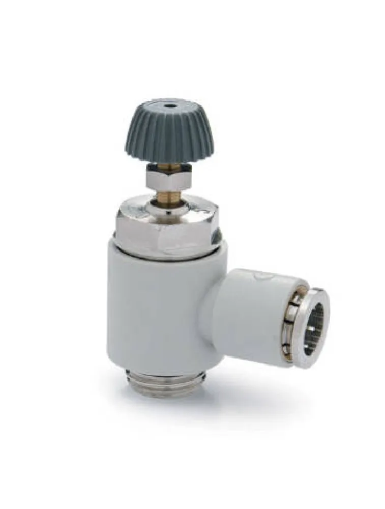 VALVULA REG FLUXO PNEUM G1/8 X 08M