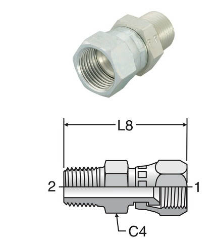 ADAPTADOR CAST RETO MF 1/4