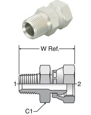 ADAPTADOR CAST RETO MF GIR 1/4