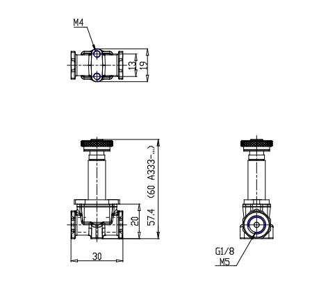 VALVULA SOLENOIDE 3/2 VIAS