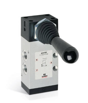 VALVULA 3/2 VIAS G1/4 C/ TRAVA