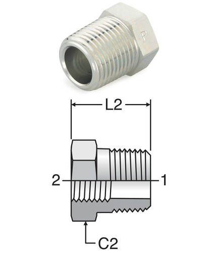 ADAPTADOR CAST RETO MF 1POL