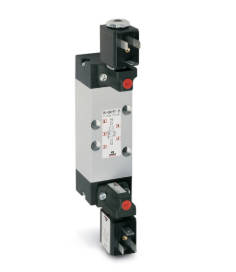 VALVULA ISO 1  5/3 VIAS CF DUPLO ACIONAMENTO