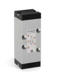 VALVULA ISO 1POL 5/2 VIAS