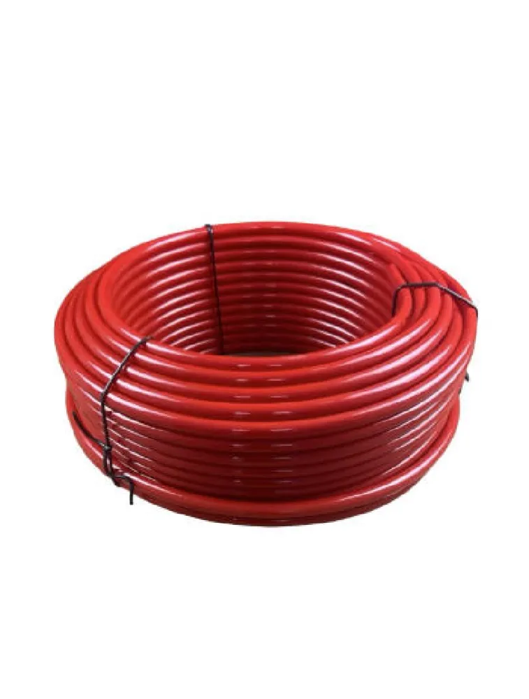 TUBO POLIURETANO VERMELHO 12X2