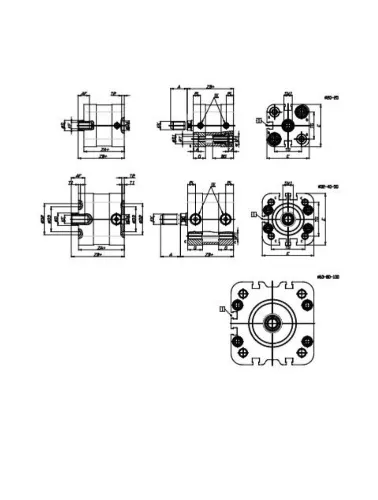 CILINDRO ISO 21287 - 32X40 - DA - PERFIL