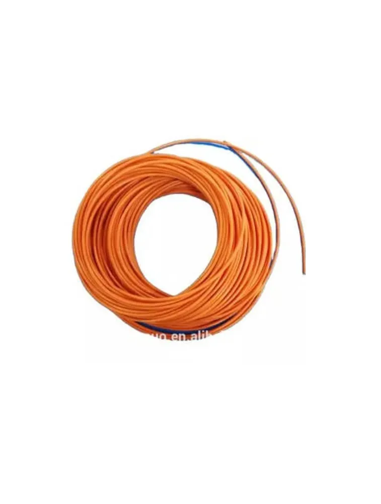 TUBO PA6 POLIAMIDA LARANJA 8 X 1