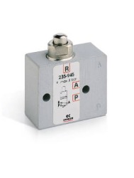 MINI VALVULA 3/2 VIAS NF RETORNO MOLA TUBO 4MM