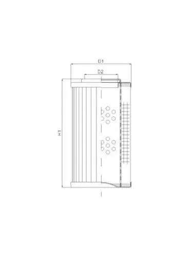 ELEMENTO FILTRANTE 03 MICRONS