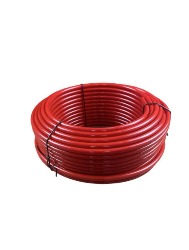 TUBO POLIURETANO VERMELHO 16X2