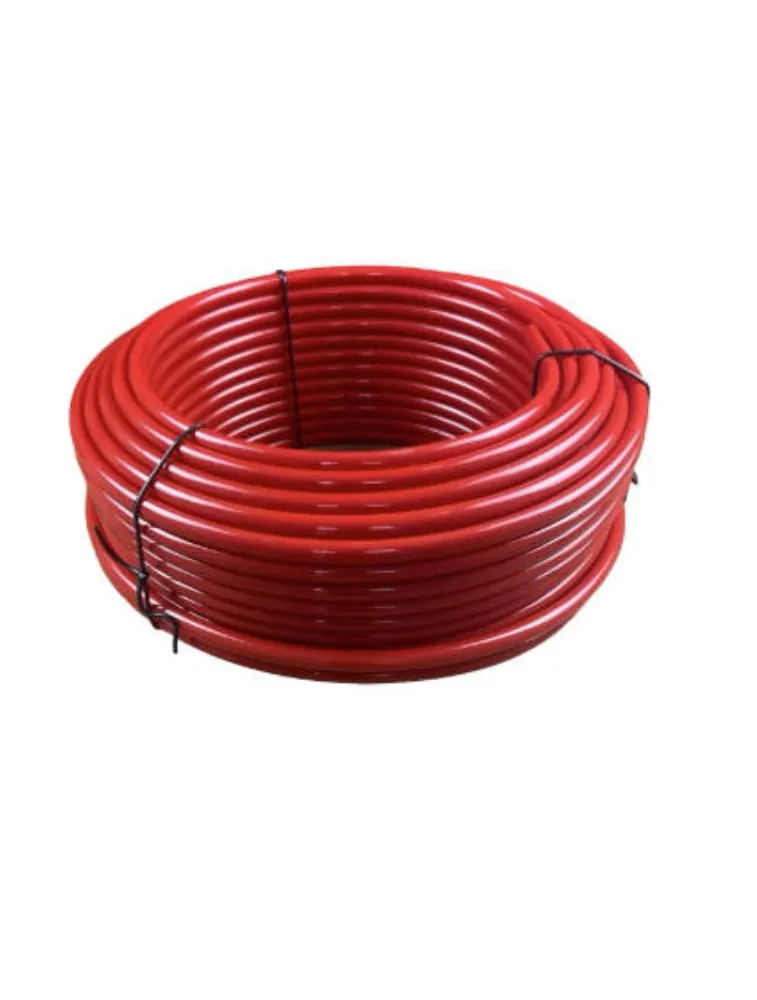 TUBO POLIURETANO VERMELHO 10X1,5