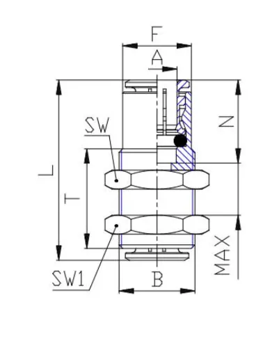 CONEXAO UNIAO PAINEL TB 12MM