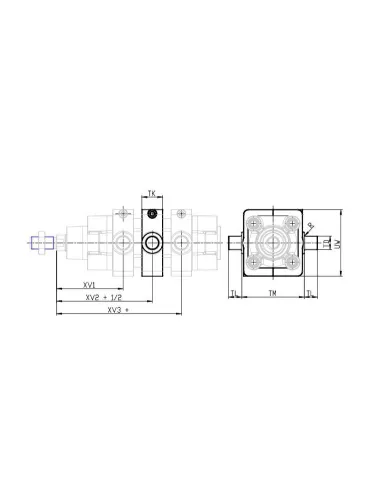 MUNHAO CILINDRO PNEUMATICO 160MM