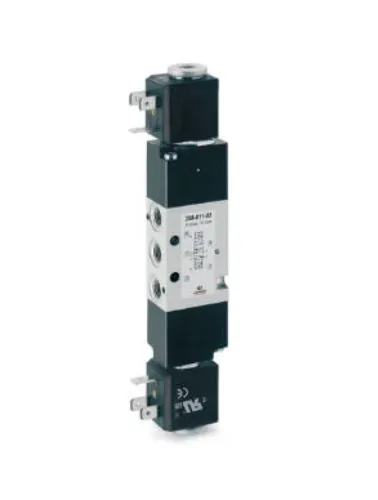 VALVULA 5/2 VIAS G1/8 DUPLO SOLENOIDE