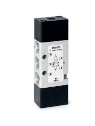 VALVULA 5/2 VIAS G1/4 SIMPLES PNEUMATICO