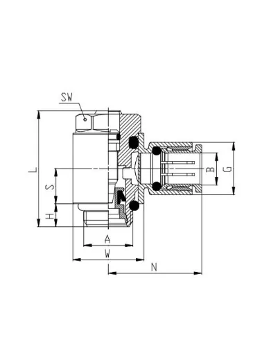 VALVULA REG FLUXO PNEUM G1/8 X 08M