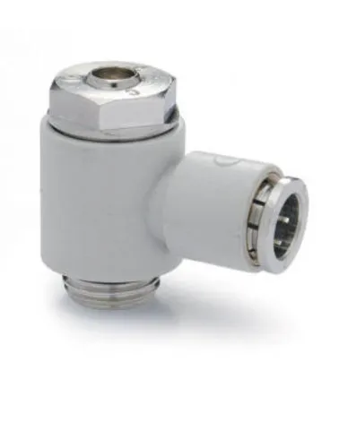 VALVULA REG FLUXO PNEUM G1/4 X 08M