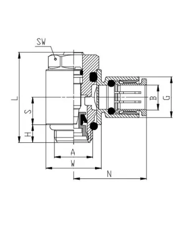 VALVULA REG FLUXO PNEUM G1/4 X 08M