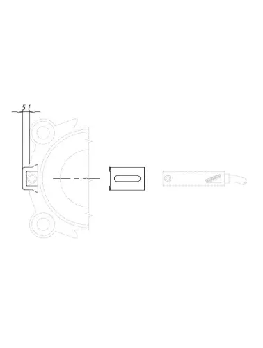 SUPORTE FIXACAO SENSOR S/QP-QPR