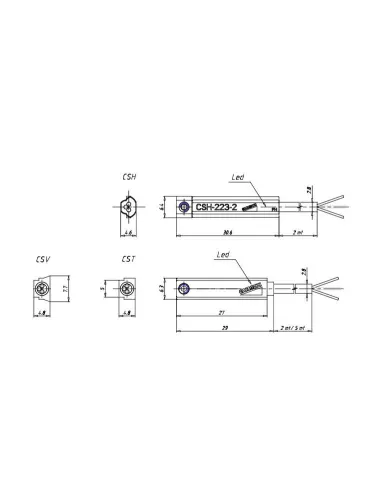 SENSOR PROX HALL 10-27 VDC