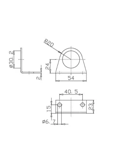 SUPORTE REG E FILTRO/REG SERIES M