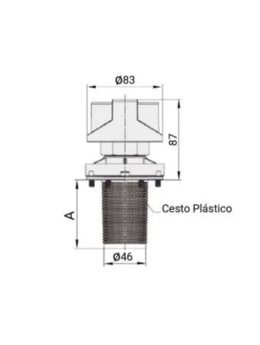BOCAL ABASTEC GRD C/ CESTO