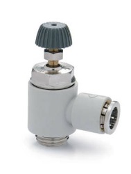 VALVULA REG FLUXO PNEUM G1/4 X 08M