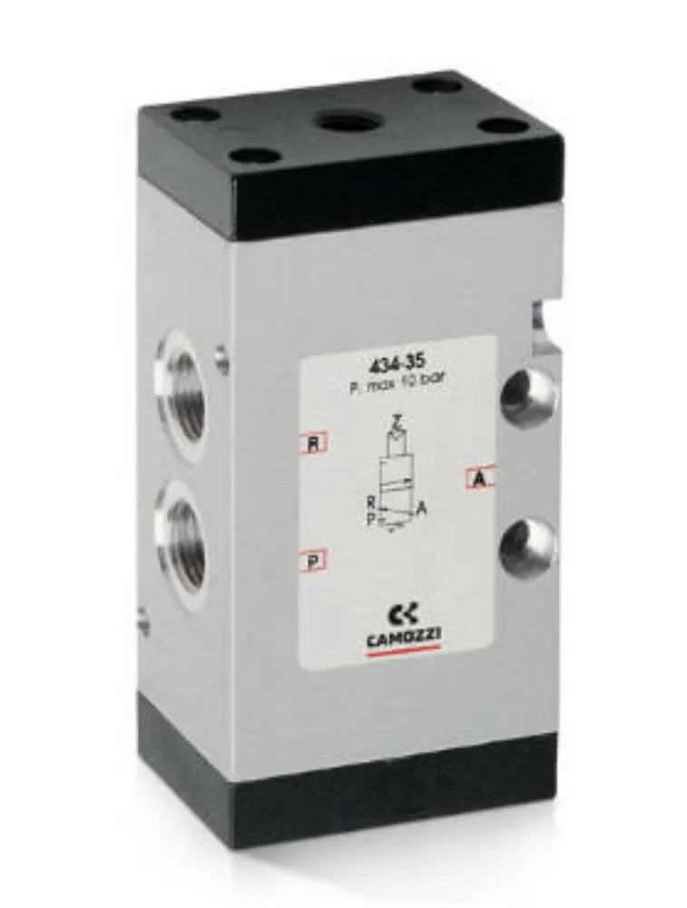 VALVULA 3/2 VIAS NF G1/4 AC PN RETORNO
