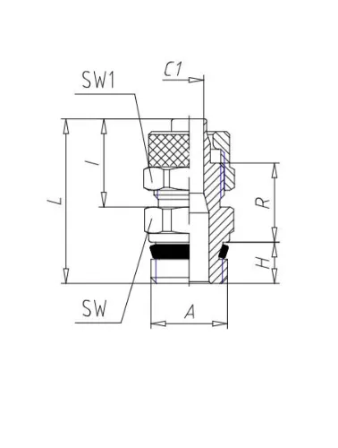 CONEXAO RAPIDA RETA TB 12MM