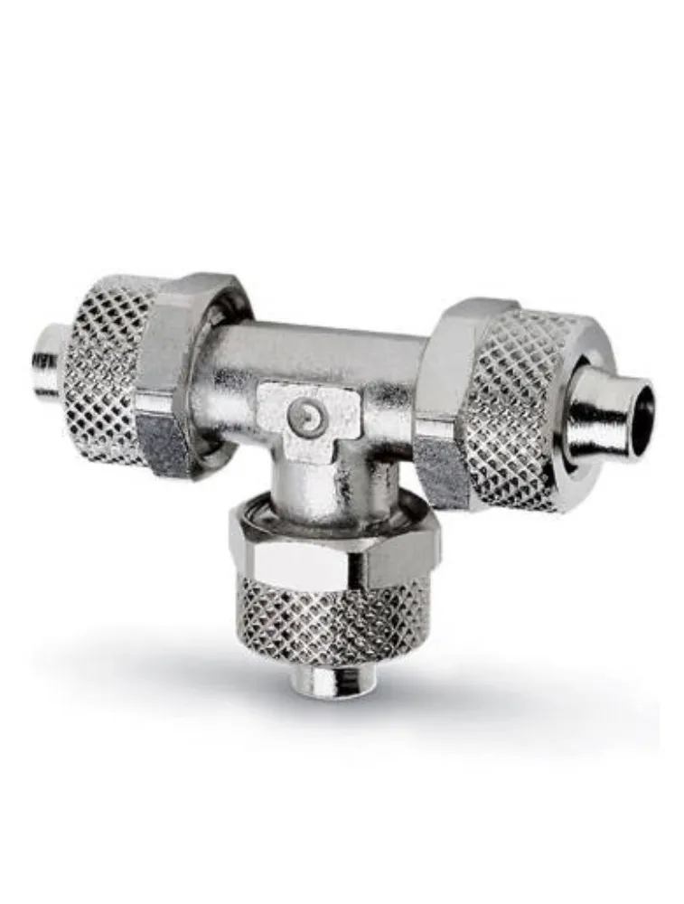 CONEXAO RAPIDA TEE IGUAL TB 06MM