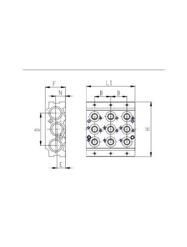 MODULO EXPANSAO 3 VALV