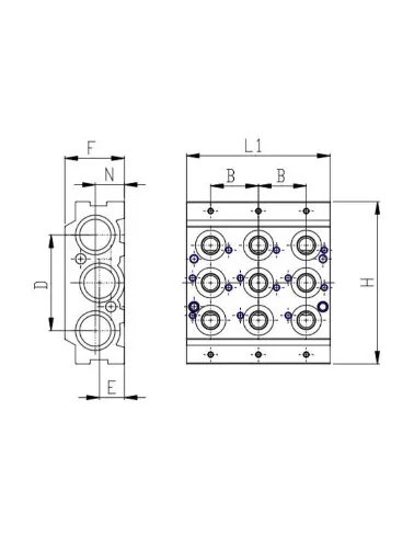 MODULO EXPANSAO 3 VALV